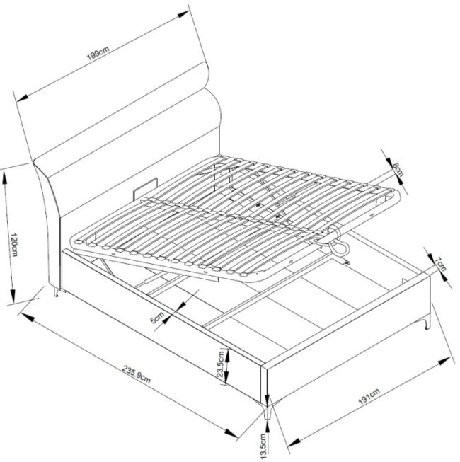 gulta SELESTA 180×200 - Image 9