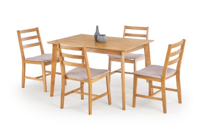 CORDOBA galds + 4 krēsli