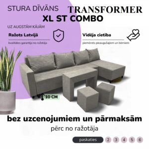 диван угловой TRANSFORMER XL St Combo